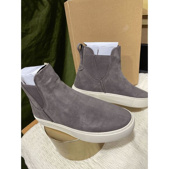 UGG Shoes - UGG Women's Mauna Sneakers - Thunder Cloud Suede 9.5M